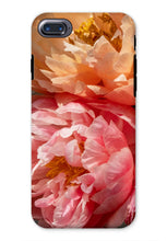 Load image into Gallery viewer, Coral Peonies Phone Case - Peony Phone Case - La Porte Bonheur