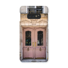 Load image into Gallery viewer, Left Bank Pink Doors Phone Case - Paris Phone Case - La Porte Bonheur - Paris Pink Door Phone Case