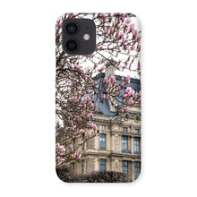 Load image into Gallery viewer, Pink Magnolias and the Louvre Phone Case - Paris Phone Case - La Porte Bonheur