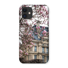 Load image into Gallery viewer, Pink Magnolias and the Louvre Phone Case - Paris Phone Case - La Porte Bonheur