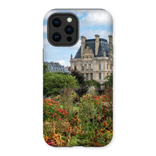 Load image into Gallery viewer, Late Summer Flowers in the Tuileries Phone Case - Paris Phone Case - La Porte Bonheur