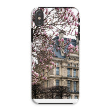 Load image into Gallery viewer, Pink Magnolias and the Louvre Phone Case - Paris Phone Case - La Porte Bonheur
