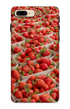 Load image into Gallery viewer, Strawberries at the Marché Phone Case - French Market Phone Case - La Porte Bonheur