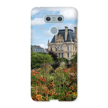 Load image into Gallery viewer, Late Summer Flowers in the Tuileries Phone Case - Paris Phone Case - La Porte Bonheur