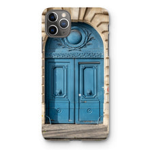 Load image into Gallery viewer, Place Saint-Sulpice Blue Door Phone Case - Paris Phone Case - La Porte Bonheur