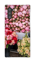 Load image into Gallery viewer, Peonies and Garden Roses at the Marché Phone Case - Paris Phone Case - La Porte Bonheur