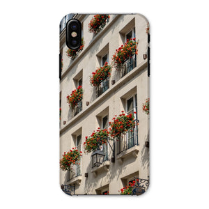 Rue Dauphine Geraniums Phone Case - Paris Phone Case - La Porte Bonheur