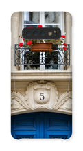Load image into Gallery viewer, Blue Door No. 5 Phone Case - Paris Phone Case - La Porte Bonheur