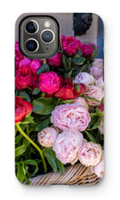 Load image into Gallery viewer, Pink Peonies in Paris Phone Case - Paris Phone Case - La Porte Bonheur