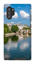 Load image into Gallery viewer, Pont Neuf from Pont des Arts Phone Case - Paris Phone Case - La Porte Bonheur