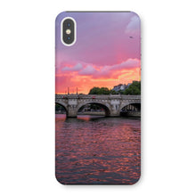 Load image into Gallery viewer, Pont Neuf Paris Sunset Phone Case - Paris Phone Case - La Porte Bonheur