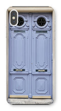 Load image into Gallery viewer, Periwinkle Blue Door Phone Case - Paris Phone Case - La Porte Bonheur