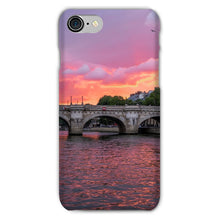 Load image into Gallery viewer, Pont Neuf Paris Sunset Phone Case - Paris Phone Case - La Porte Bonheur