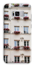 Load image into Gallery viewer, Geraniums on the Left Bank Phone Case - Paris Phone Case -La Porte Bonheur