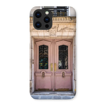 Load image into Gallery viewer, Left Bank Pink Doors Phone Case - Paris Phone Case - La Porte Bonheur - Paris Pink Door Phone Case
