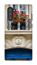Load image into Gallery viewer, Blue Door No. 5 Phone Case - Paris Phone Case - La Porte Bonheur