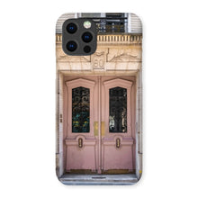 Load image into Gallery viewer, Left Bank Pink Doors Phone Case - Paris Phone Case - La Porte Bonheur - Paris Pink Door Phone Case