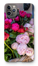 Load image into Gallery viewer, Pink Peonies in Paris Phone Case - Paris Phone Case - La Porte Bonheur