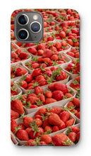Load image into Gallery viewer, Strawberries at the Marché Phone Case - French Market Phone Case - La Porte Bonheur