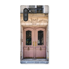 Load image into Gallery viewer, Left Bank Pink Doors Phone Case - Paris Phone Case - La Porte Bonheur - Paris Pink Door Phone Case