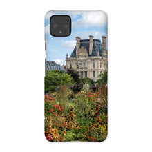 Load image into Gallery viewer, Late Summer Flowers in the Tuileries Phone Case - Paris Phone Case - La Porte Bonheur