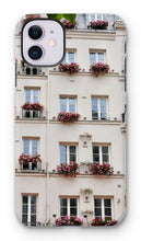 Load image into Gallery viewer, Geraniums on the Left Bank Phone Case - Paris Phone Case -La Porte Bonheur