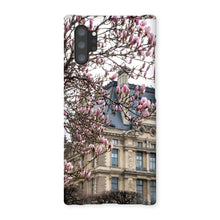 Load image into Gallery viewer, Pink Magnolias and the Louvre Phone Case - Paris Phone Case - La Porte Bonheur