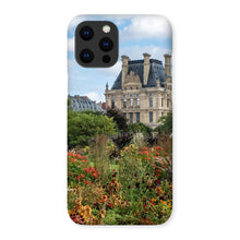 Load image into Gallery viewer, Late Summer Flowers in the Tuileries Phone Case - Paris Phone Case - La Porte Bonheur