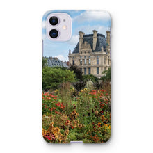 Load image into Gallery viewer, Late Summer Flowers in the Tuileries Phone Case - Paris Phone Case - La Porte Bonheur