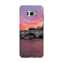 Load image into Gallery viewer, Pont Neuf Paris Sunset Phone Case - Paris Phone Case - La Porte Bonheur