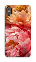 Load image into Gallery viewer, Coral Peonies Phone Case - Peony Phone Case - La Porte Bonheur