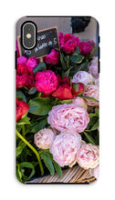 Load image into Gallery viewer, Pink Peonies in Paris Phone Case - Paris Phone Case - La Porte Bonheur