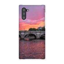 Load image into Gallery viewer, Pont Neuf Paris Sunset Phone Case - Paris Phone Case - La Porte Bonheur