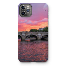 Load image into Gallery viewer, Pont Neuf Paris Sunset Phone Case - Paris Phone Case - La Porte Bonheur