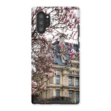 Load image into Gallery viewer, Pink Magnolias and the Louvre Phone Case - Paris Phone Case - La Porte Bonheur
