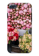 Load image into Gallery viewer, Peonies and Garden Roses at the Marché Phone Case - Paris Phone Case - La Porte Bonheur