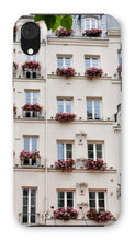 Load image into Gallery viewer, Geraniums on the Left Bank Phone Case - Paris Phone Case -La Porte Bonheur