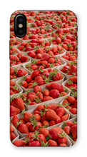 Load image into Gallery viewer, Strawberries at the Marché Phone Case - French Market Phone Case - La Porte Bonheur