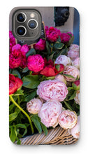 Load image into Gallery viewer, Pink Peonies in Paris Phone Case - Paris Phone Case - La Porte Bonheur