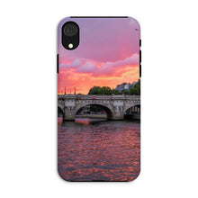 Load image into Gallery viewer, Pont Neuf Paris Sunset Phone Case - Paris Phone Case - La Porte Bonheur