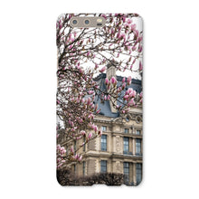 Load image into Gallery viewer, Pink Magnolias and the Louvre Phone Case - Paris Phone Case - La Porte Bonheur