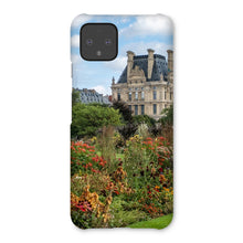 Load image into Gallery viewer, Late Summer Flowers in the Tuileries Phone Case - Paris Phone Case - La Porte Bonheur