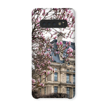 Load image into Gallery viewer, Pink Magnolias and the Louvre Phone Case - Paris Phone Case - La Porte Bonheur