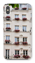 Load image into Gallery viewer, Geraniums on the Left Bank Phone Case - Paris Phone Case -La Porte Bonheur