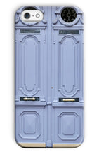 Load image into Gallery viewer, Periwinkle Blue Door Phone Case - Paris Phone Case - La Porte Bonheur
