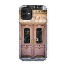 Load image into Gallery viewer, Left Bank Pink Doors Phone Case - Paris Phone Case - La Porte Bonheur - Paris Pink Door Phone Case