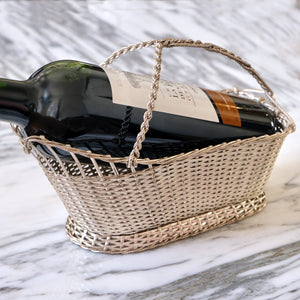 Christofle Style Wine Pouring Basket - La Porte Bonheur