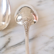 Load image into Gallery viewer, Louis XVI Musique Design Silver Plated Spoons - La Porte Bonheur