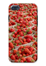 Load image into Gallery viewer, Strawberries at the Marché Phone Case - French Market Phone Case - La Porte Bonheur