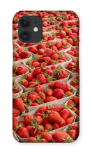 Load image into Gallery viewer, Strawberries at the Marché Phone Case - French Market Phone Case - La Porte Bonheur